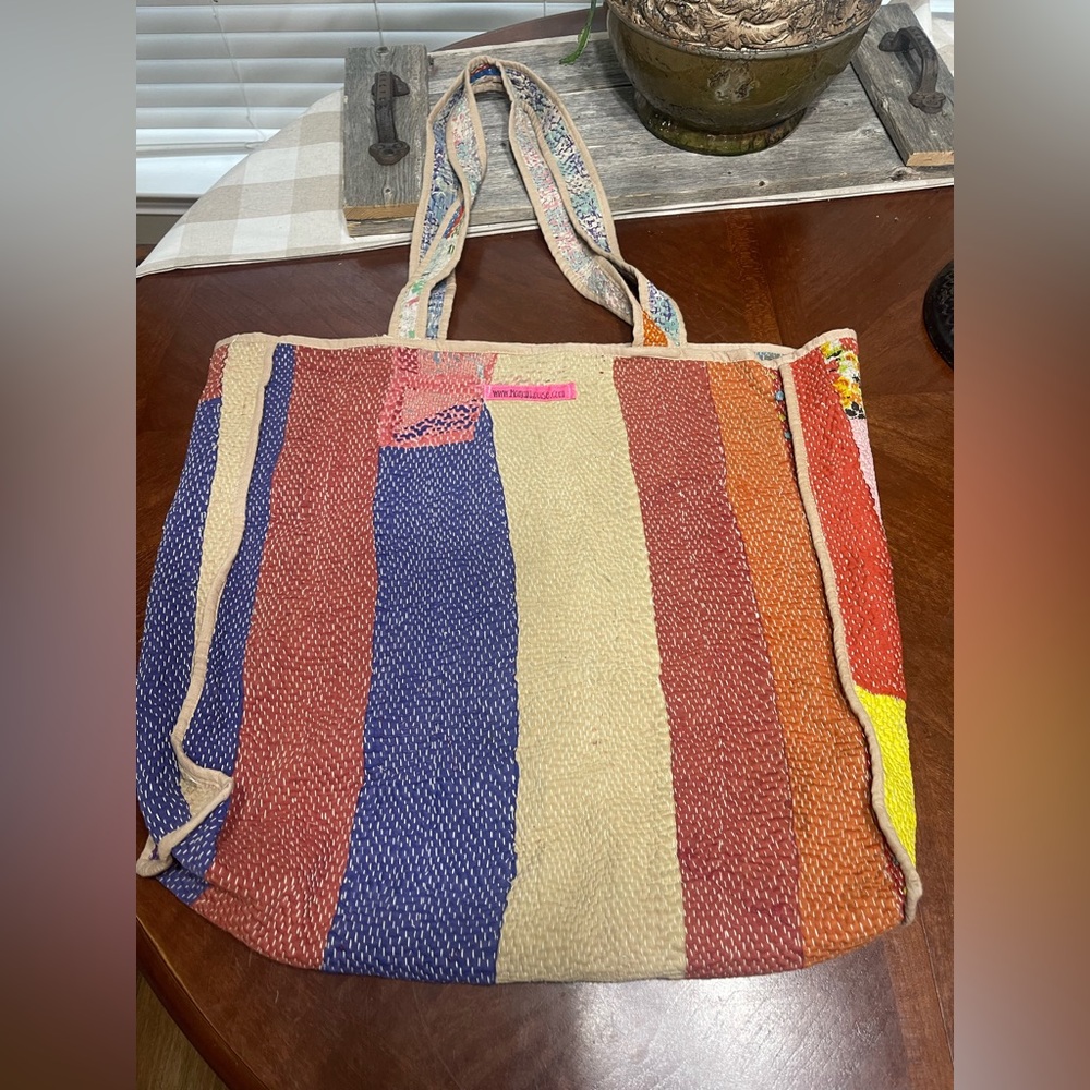 SARI MARKET BAG handmade tote shopper